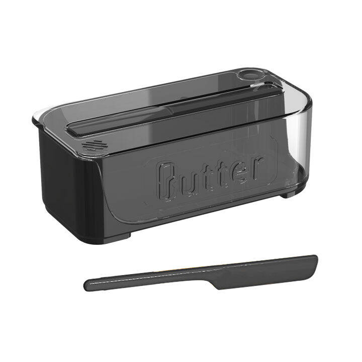 FLH Unbreakable Butter Dish with Clear Lid Convenient Butter Storage