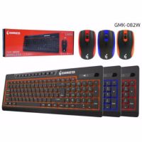 GEARMASTER คีย์บอร์ด+เมาส์ ไร้สาย GMK-082W