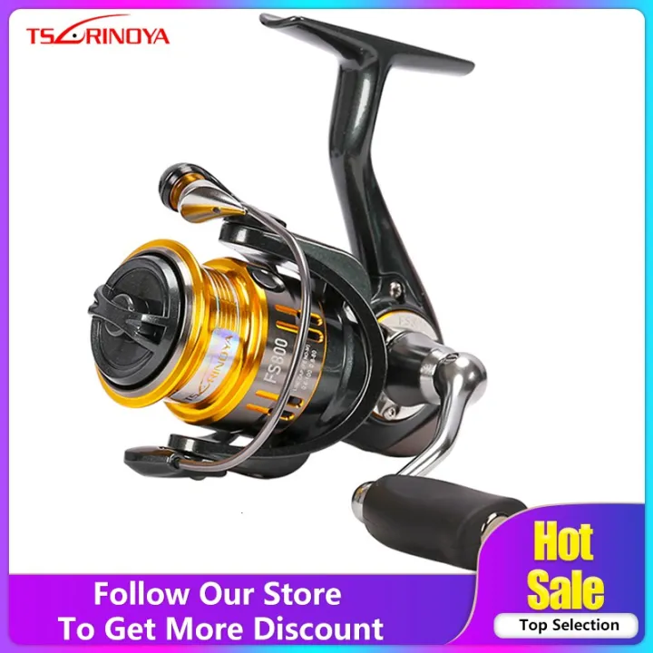 FESA Tsurinoya FS 800 1000 2000 9 + 1BB Ultra Light Spool Fishing ...