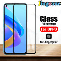 Jingsanc 1 ~ 2ชิ้นสำหรับ OPPO A76/A96 4G กระจกนิรภัยเทมเปอร์ความแข็ง9H ฟิล์มป้องกันรอยขีดข่วน