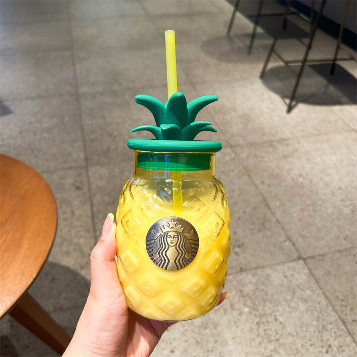 Startbuck Official Store Starbuck Cup Original Starbuck Summer Product Pineapple Pineapple Shape