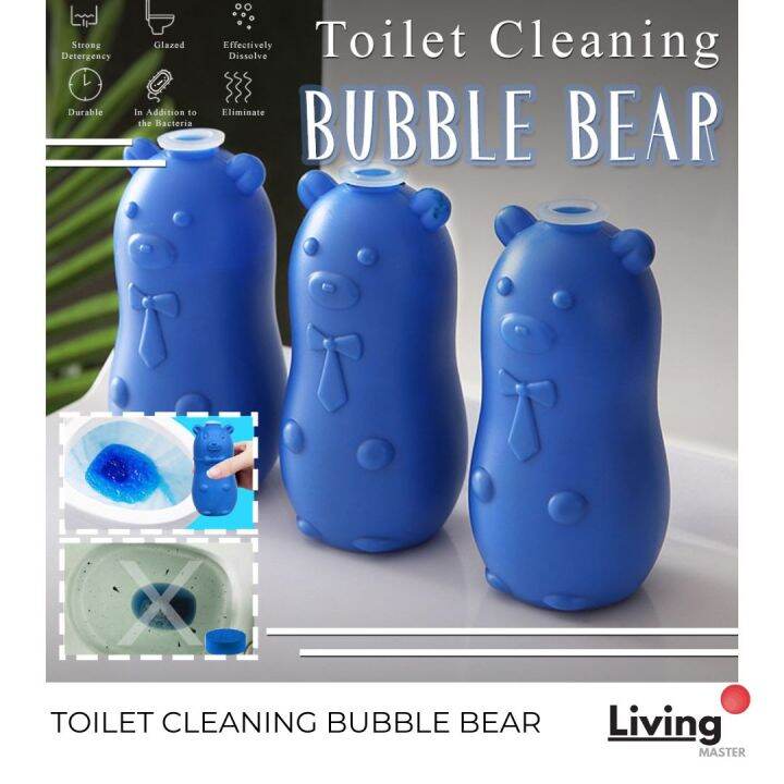 Blue Bear Toilet Cleaner Flush Cleaner Aromatic Smell Toilet Cleaning