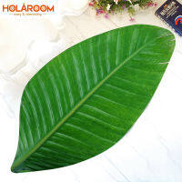 soft green leaf floor mat modern style decor bathroom kitchen bedroom living room floor doormat Non-slip Rug home decor