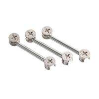 500Sets Three-In-One Furniture Connecting Fittings 64mm Rod Wooden Fastenings Connectors Screws Eccentric Wheels GF997 Nails  Screws Fasteners