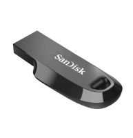 64 GB FLASH DRIVE (แฟลชไดร์ฟ) SANDISK ULTRA CURVE 3.2 FLASH DRIVE (BLACK) (SDCZ550-064G-G46)