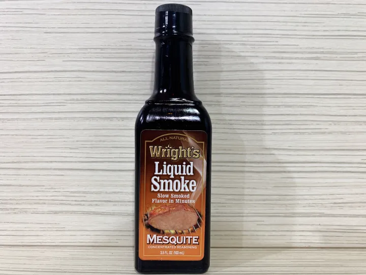 US Imports Wright Brand Liquid Smoke Mesquite รสซอส103Ml Lazada.co.th