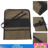 VORCOOL เครื่องมือม้วนเครื่องมือจัดงาน Canvas Pouch Organizer Woodworking Carving Bag Tool Bag