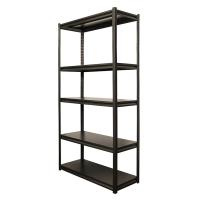 โปรโมชัน ชั้นวางของโล่ง 5 ชั้น SL7 สีดำ 5-TIER SHELVING UNIT SL7 BLACK สินค้าโปรโมชั่น เฟอร์นิเจอร์อเนกประสงค์ ชั้นวางของ ราคาถูก