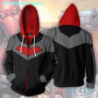 ❡ Eartha Boyle Diffuse power DC superhero wing night cos robin with hot style in paragraph 3 d leisure lax hooded fleece jacket