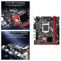 Amagogo เมนบอร์ด100M การ์ดเน็ตเวิร์กความจุหน่วยความจำ16GB LGA 1155 CPU รองรับ VGA