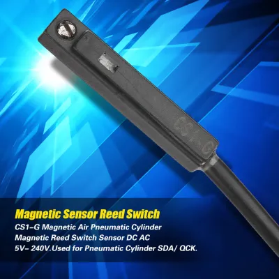 Magnetic Node Reed Switch Air นิวเมติก Magnetic Inductive Sensor Switch DC AC 5V- 240V Cylinder Electronic Reed Switch Sensor
