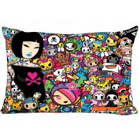 [Hot K] ปลอกหมอน Tokidoki ขนาด45X35ซม. (ด้านเดียว),ปลอกหมอนหมอนซิปทรงสี่เหลี่ยมผืนผ้าพิมพ์ลายสว่างตกแต่งงานแต่งงาน