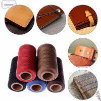 COKERCOOK 150D 260M/Roll DIY เย็บมือ สายเครื่องประดับ เครื่องมือหนัง สายเย็บ ด้ายแว็กซ์ สายเย็บผ้า