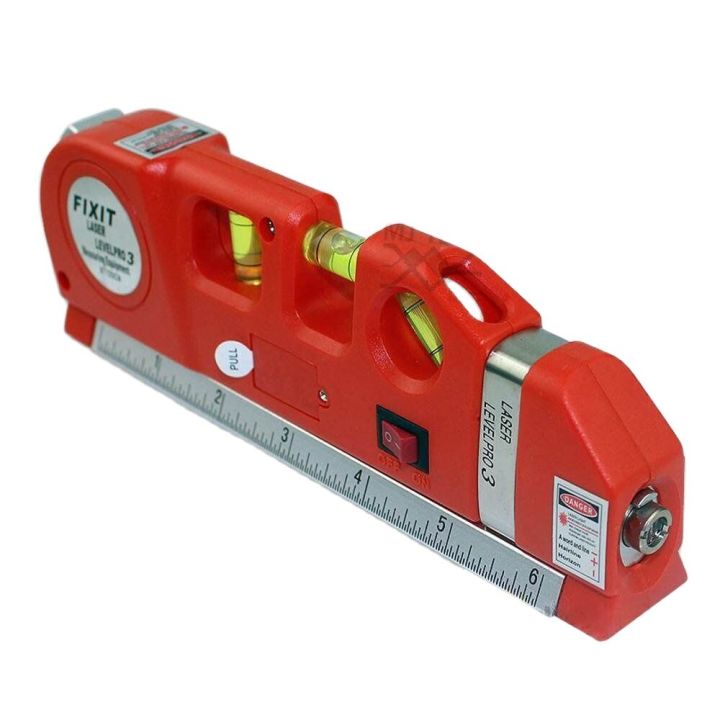 mj-tech-อุปกรณ์-วัดระดับน้ำ-เลเซอร์-3-in-1-fixit-laser-level-pro3-รุ่น-lv-03