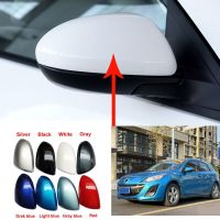 For Mazda 3 1.6 2009 2010 2011 2012 Side Rearview Mirror Cover Wing Mirror Cap With The Painted Color