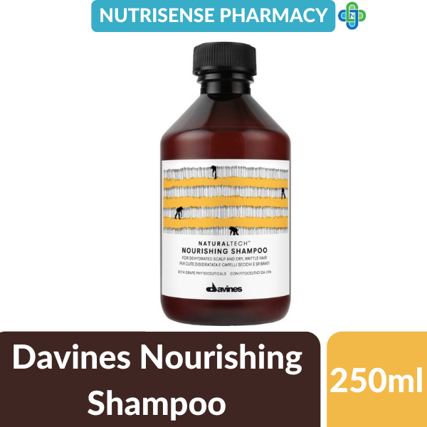 Davines Naturaltech Nourishing Shampoo 250ml [For Dry Scalp] Lazada