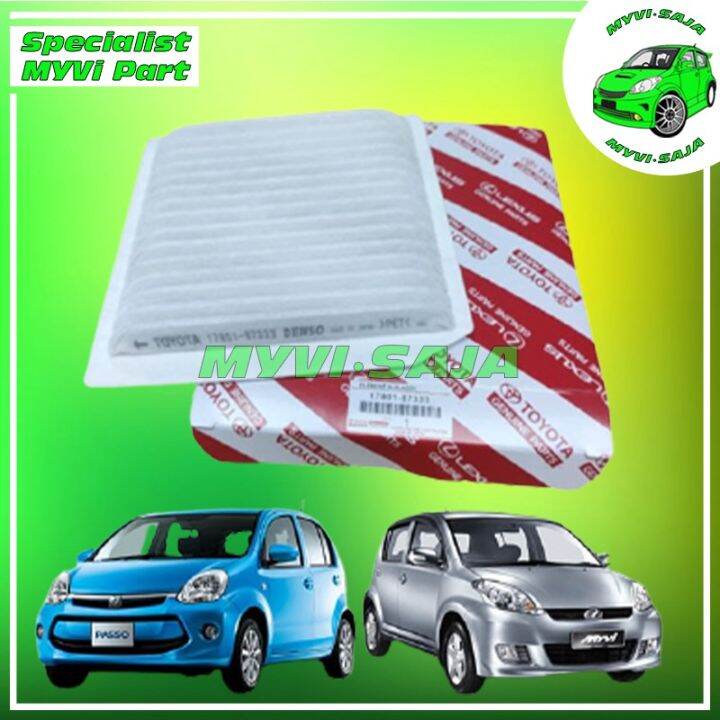 BMC 05-11 Perodua Mivy I 1.0L Replacement Panel Air Filter main image 1