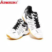 Kawasaki Professional รองเท้าแบดมินตัน Breathable Anti-Slippery Sport Shoes For Men Women Sneakers K-063