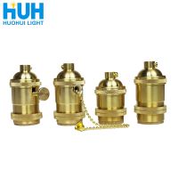 【YD】 Lamp Holder With Gold 4 specifications 90-260V E27 for Chandelier Wire Lighting