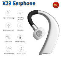 【Ready Stock】VK X23 ธุรกิจไร้สายบลูทูธหูฟังหูฟังหูแขวน E Xtra เบสสเตอริโอ handfree MIC earpod กีฬาเพลงหูฟังสำหรับธุรกิจขี่จักรยานขับรถ