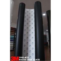 3m 2080 สติกเกอร์ฟิล์มไวนิล สีดําด้าน M22 DIY สําหรับติดตกแต่งรถยนต์ จักรยาน โทรศัพท์ dnp