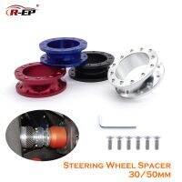 ✻℗✆ Universal Car Tuning Sport Steering Wheel Spacer Adapter 30mm 50mm CNC Aluminum Fits for Racing Car Hub Boss Kit