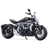 Maisto 1:12 Ducati X Diavel S Die Cast ยานพาหนะของเล่นแบบจำลองรถมอเตอร์ไซค์งานอดิเรกของสะสม