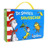 Dr. Seusss original English childrens book picture book story collection 10 sets Dr Seuss travel case collection childrens picture book Liao Caixing book list recommends English books for children aged 3-8