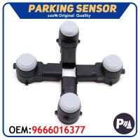 เซ็นเซอร์ถอยหลัง9666016377 PDC 4ชิ้น/ล็อตสำหรับ Citroen Berlingo C4 C6 DS3 C5สำหรับ Peugeot 307 308 407คู่บิปเปอร์6590F4