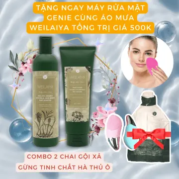 Có những thành phần gì trong dầu gội và dầu xả gừng Weilaiya Ginger?
