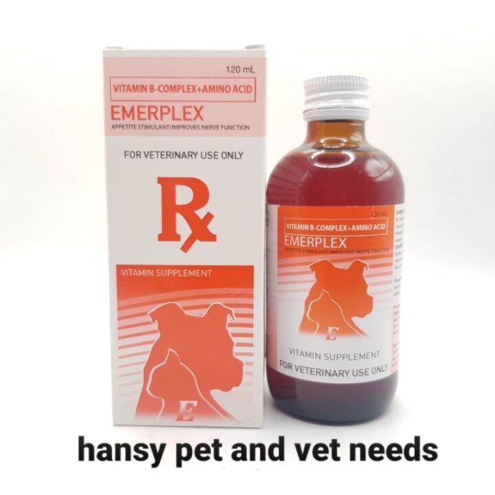 Emervet EMERPLEX (Vitamin Amino Acid) Pet Vitamins