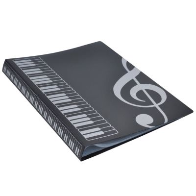 【hot】 Music Book Folders 40 Sheets Score Band Choral Insert-type File Storage organizador de escritorio