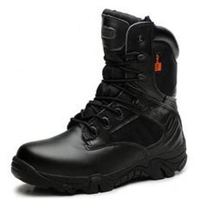 รองเท้าบูททหารยุทธวิธี SWAT คลาสสิกสำหรับผู้ชายและผู้หญิงรองเท้าบูทแบบผูกเชือกดั้งเดิมสำหรับ COMBAT Force สำหรับการใช้งาน