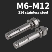 【cw】 2/1PCS 316 Expansion Screw Concrete Bolts M12 【hot】