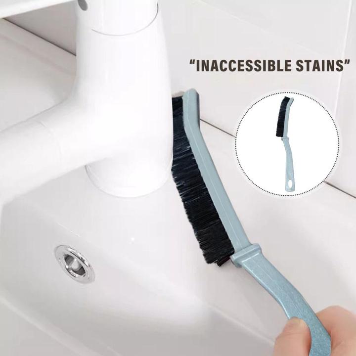 Dead-end Deep Cleaner Multi-purpose Window Cove Scrubbing Tool Tile Dirt  Thin Brush Household Crevice Cleaning Brush Long Handle Nylon Sink Brush