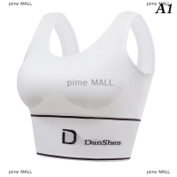 pime MALL เซ็กซี่ผู้หญิงกีฬาโยคะยกทรง Push Up bralette Breathable ชุดชั้นในไร้รอยต่อพร้อมแผ่นออกกำลังกายออกกำลังกายออกกำลังกายออกกำลังกายออกกำลังกาย Crop Tops Running Vest