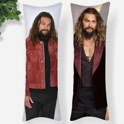 เคสหมอนข้าง Jason Momoa [$ ร้อน] เคส3D หมอนผ้าเนื้อนุ่มพิมพ์สองด้านเรียบสำหรับเด็กหญิงเด็กชายของขวัญ1102