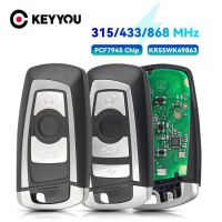 KEYYOU 315 433 868 Mhz กุญแจรีโมตอัจฉริยะ Keylesgo สำหรับ BMW 3 5 7 Series 2009-2016 CAS4ระบบ F Fob KR55WK49863กุญแจรถ