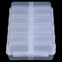 “：】、‘ 1PC Plastic 20 Compartments Fishing Tackle Box For Fishing Lures Baits Hook Storage Case Folding Fishing Gear Box 16.6*9.7*4.1Cm