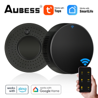 Aubess Tuya WiFi IR Remote สำหรับเครื่องปรับอากาศ Smart Life APP รีโมทคอนลอินฟราเรดสากลทำงานร่วมกับ Alexa Home