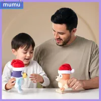 MUMU ของเล่นยัดไส้ ตุ๊กตาผ้าคริสต์มาส นุ่มนุ่มๆ การ์ตูนลายการ์ตูน ของเล่นสัตว์ของเล่น น่ารักน่ารักๆ ของเล่นครอบครัวบิงโกสีน้ำเงิน ของขวัญสำหรับเด็ก