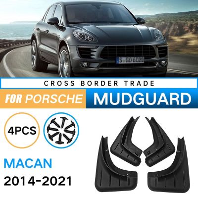 Car Mudflaps for -Porsche MACAN 2014-2021 Mudguards Fender Flap Splash Guards Cover Mud Car Wheel Accessories