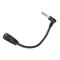 MIDI CABLE,5-Pin Din Female to Monoprice 6.35mm (1/4 Inch) Male TRS Stereo Audio Extension Cable