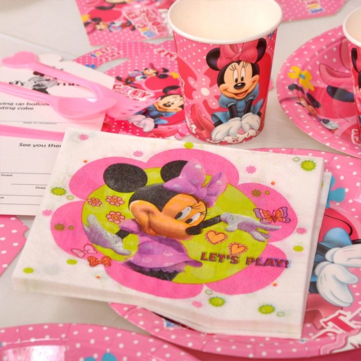disney-cartoon-minnie-mouse-theme-kids-baby-bath-party-decoration-children-birthday-party-cup-plate-party-supplies-dinner-sets
