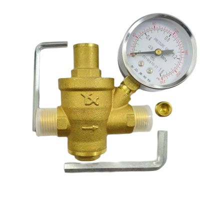 【hot】☎✇✢  G1/2   Male Thread Temperature Adjustable Pressure Reducing without Gauge of H59
