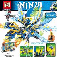 ProudNada Toys ของเล่นเด็ก ตัวต่อเลโก้ เลโก้ มังกร นินจา M NINJA MG118 MG119 MG120