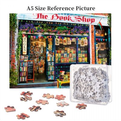 The Bookshop Kids Wooden Jigsaw Puzzle 500 Pieces Educational Toy Painting Art Decor Decompression toys 500pcs