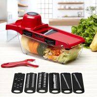 Manual Potato Slicer Vegetable Fruit Cutter Stainless Steel Mandoline Onion Peeler Carrot Grater Dicer Gift Kitchen Tool