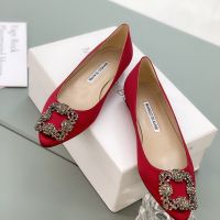 * Blahnik รองเท้าบัลเล่ต์ลําลอง ส้นเตี้ย หัวแหลม ผ้าไหม เซ็กซี่ แฟชั่นสําหรับสตรี