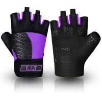 Fitness Heavyweight Training Weightlifting Gloves women Crossfit Gym Gloves Bodybuilding Half Finger Non-Slip Cycling Gloves